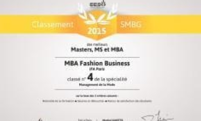 Yıllık SMBG Sıralaması – MBA Moda İşletmesi İle IFA Paris Fransa’da İlk 5’te