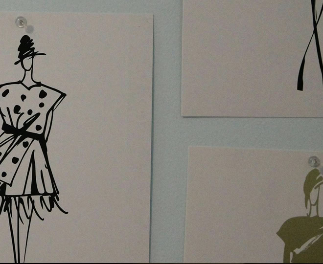 IFA Paris fashion sketch