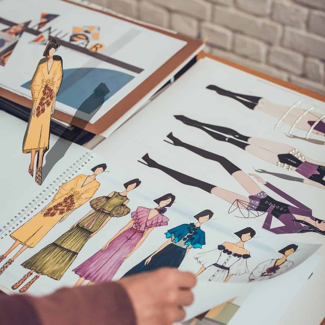 IFA Paris Fashion sketch